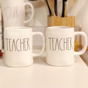 Rae Dunn Teacher Mugs